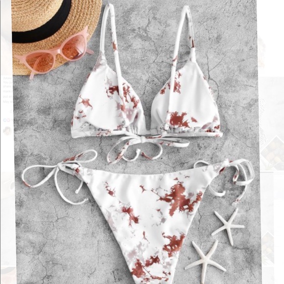 NWT Western Tye Dye Bikini - Picture 2 of 3